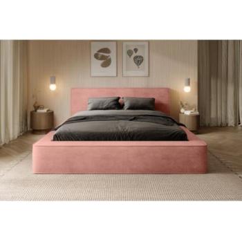 Lit coffre relevable Velora 140x200 cm