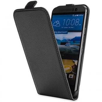 HTC One M9 Black Flip Case von Xqisit