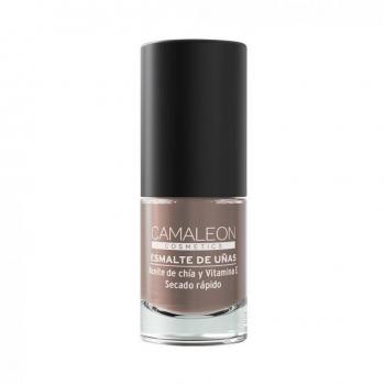 CAMALEON ESMALTE UÑAS MARRON TOPO 6 ML