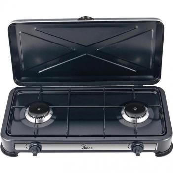 Ardes ODINO 2 Nero Superficie piana 59.5 cm Gas 2 Fornello(i)
