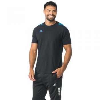 Erima 3 Wings Black T‑Shirt 4XL, Curacao Style – Unisex