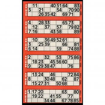 ViewFlyer Red 6 Ticket Pad