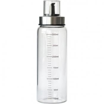 Practical High Borosilicate Glass Condiment Dispenser for Oil and Vinegar