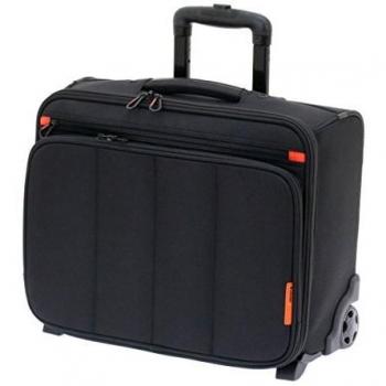 Etui à Roulettes The Davidts Chase Noir avec Compartiment pour Pilot Case