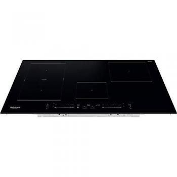 Hotpoint hs 3377c bf piano cottura ad induzione 4 zone adattatore di potenza zona flexi duo 18 livelli di potenza blocco comandi 70 cm nero