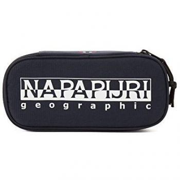 Napapijri HAPPY PEN ORGANIZER Astuccio, 22 cm, Blu (Blu Marine)