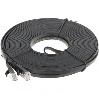 Unitek Netzwerkkabel 15 m Cat6 U/UTP Schwarz (C1814GBK)