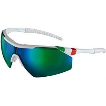 Salice 004 ITA BIANCO/RW VERDE Standard Size Sunglasses