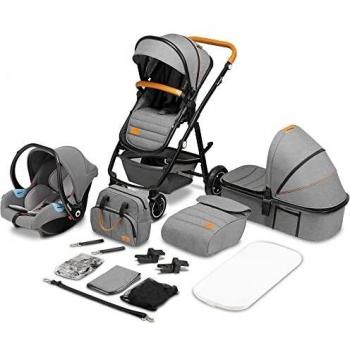 Passeggino multifunzionale Amber (LO-AMBER 3IN1 GREY STONE)