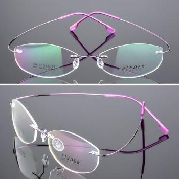 Titanium Seemfly – Lunette Unisexe à Structure Mince