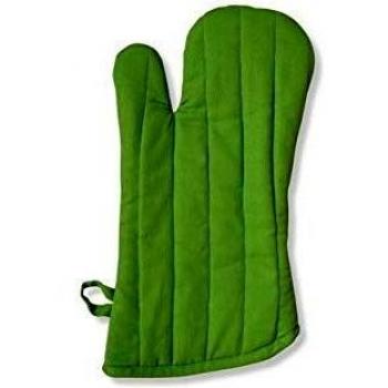 Cotton Oven Gloves – A'Domo 19x33cm Green (PV‑TEX‑2096)