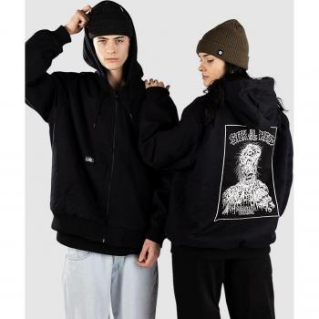 Sick in the Head Klassische Lurk-Jacke – Schwarz