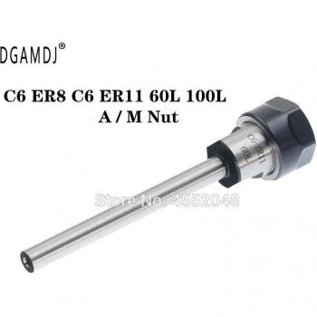 C6 ER8 ER11 6mm Extension Rod for CNC Milling Cutter