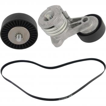 BMW Belt Tensioner and Idler Pulley Kit AP03 for E81 E87 E90 E91 E60 E61 E62 E63 E64 E65 E66 X3 E83 X5 E70 Z4 112875303