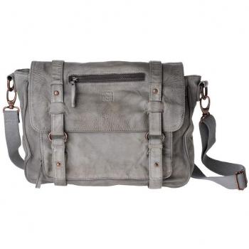 Borsa Tracolla DUDU Ash Gray – Pelle Lavata