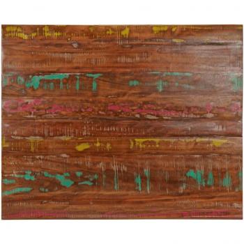 Rectangular Reclaimed Solid Wood Table Top, 90x80x3.8 cm (vidaXL)
