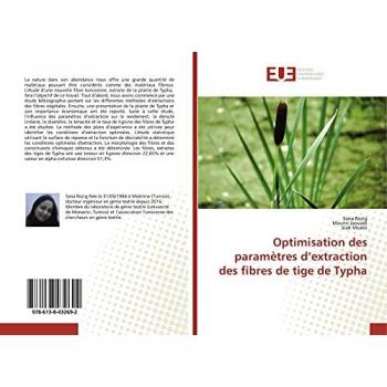 Optimisation des paramètres d’extraction des fibres de tige de Typha