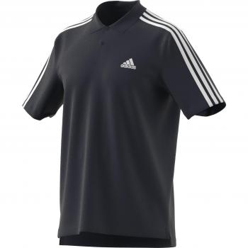 Polo adidas Essentials 3-Stripes in Piqué Legend Ink / White XS