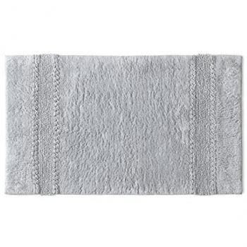 Tapis de Bain Gris Antidérapant 50x80 Kiamami Valentina