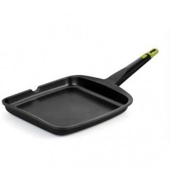 BRA Foodie Grill Liso Aluminio Fundido 28cm