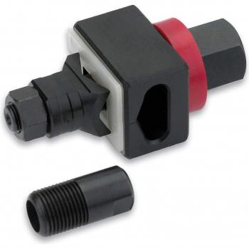 Einzelschraubclip Rechteck 21, 8 mm × 25 mm – 1 Stück
