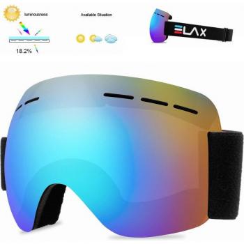 ELAX BRAN Unisex Ski Goggles