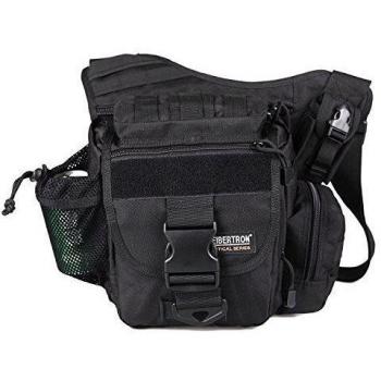 Cybotron Black MOLLE Compatible Camera Bag