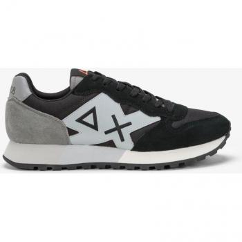 SCARPE SNEAKERS UOMO SUN68 SUN 68 JAKI SOLID Z44113 PELLE NERO ORIGINALE AI 2025