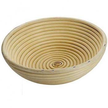 Westmark Backutensilien Gärkörbchen – 24,5 × 8,5 cm, Peddigrohr‑Form