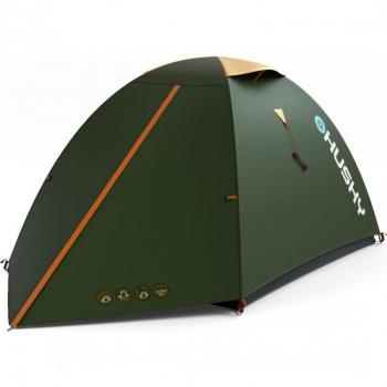 Tente de camping verte Husky Bizam 2 Classic