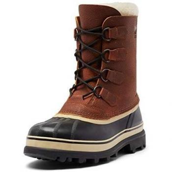 Sorel Hommes Bottes d'Hiver Caribou Marron Taille 42