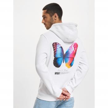 Hoodie Mister Tee Become the Change Schmetterling 2.0