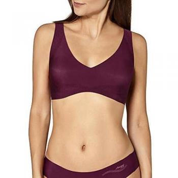 Sloggi Damen BH Zero Feel N EX in Bordeaux Größe XL