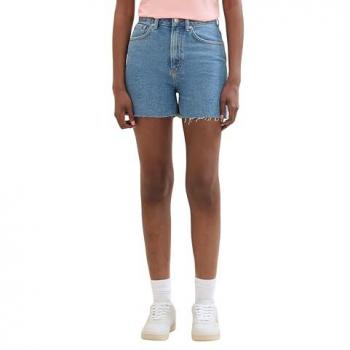Tom Tailor Denim Jeansshorts 1041242 Blau Mom Fit S