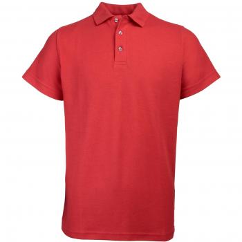 4XL Red Heavy-Duty Pique Polo by RTY