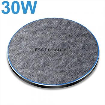 30W Dual Fast Charging Wireless Charger for Samsung S21/S20 and iPhone 13/12/11/XR/X/8 with AirPods Pro
