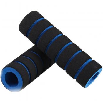1 Pair Anti-Slip Soft Sponge Grips for Bike Handlebars