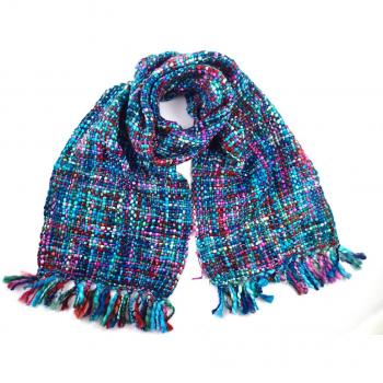 Damen‑Schal Wintersoft – Chunky Tweed‑Effekt, 30 × 185 cm, 9 Farben