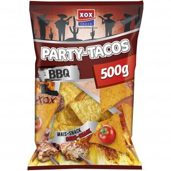XOX Party‑Taco-Genuss Barbecue‑Mais 500 g
