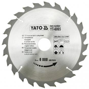 Yato lama TCT per legno 205 x 18 mm