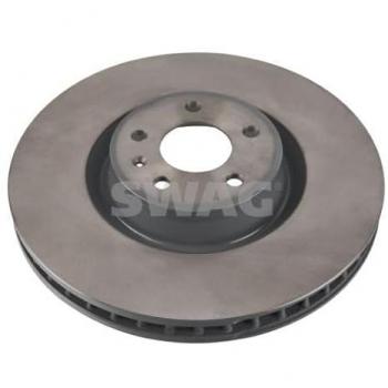 Disque de frein SWAG 30 × 10 mm 8202 (Ventilé, Revêtement intérieur) – AUDI A6 C7