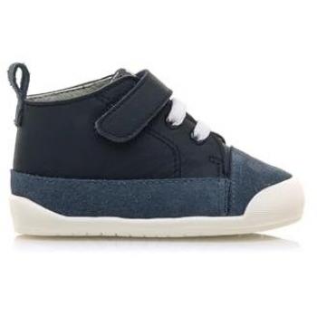 Botines MTNG Free Azul para Niños con Cierre de Cordones y Velcro