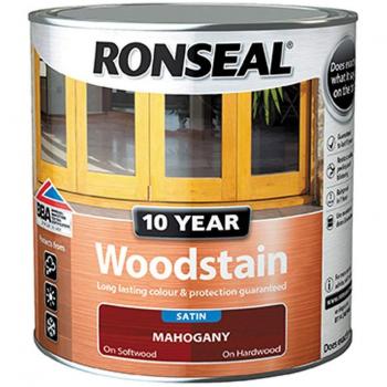 Ronseal 10 Year Woodstain Mahogany 750ml RSL10WSM750
