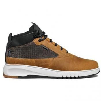 Geox Aerantis Botines 4x4 para Hombres en Marrón Oscuro
