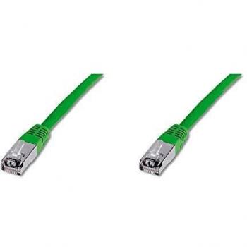 Digitus 5 m Cat‑5E Cable de Conexión Verde