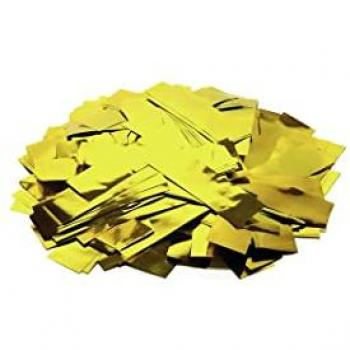 TCM FX Metallic Konfetti rechteckig 55x18mm, 1kg, gold