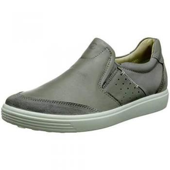 ECCO Damen Soft 7 Slip On Sneaker, Grau