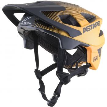 Alpinestars Vector Pro Helm Schwarz/Orange Matt