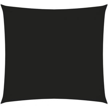 Vela Parasole Quadrata in Oxford 4,5x4,5 m Nera