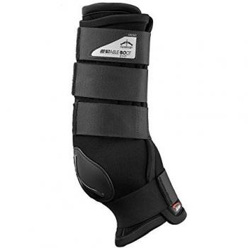 Veredus Stallgamasche EVO schwarz vorne